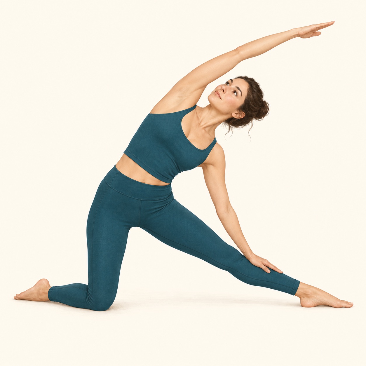 Instructional illustration of Gate Pose